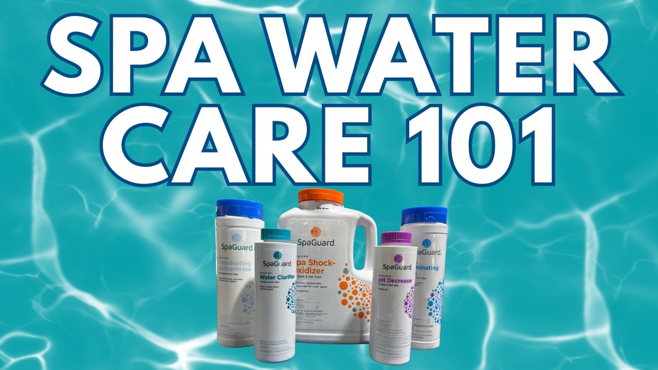 Как ухаживать за водой в вашем спа-бассейне