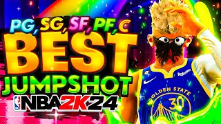 BEST JUMPSHOTS FOR EVERY BUILD in NBA 2K24 - BEST SHOOTING SECRETS & SETTINGS FOR GREENLIGHTS 2K24