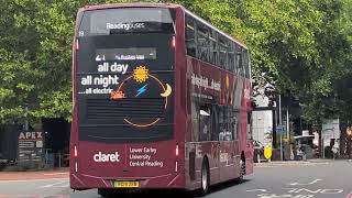 Here is 19 on the number 21 in Reading Tuesday 22 September 2026