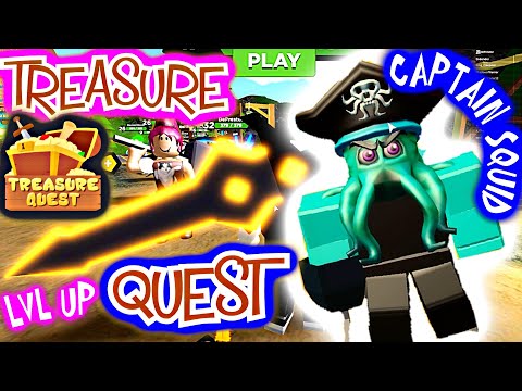 Treasure Quest Coral Kingdom Part Ii Leveling Up Defeating Captain Squid Roblox Youtube - el capitan pulpo del coral kingdom roblox treasure quest español