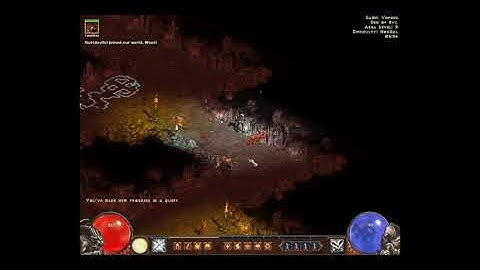 Diablo II Median XL 1.6 Assassin Hardcore gameplay - Normal Act 1