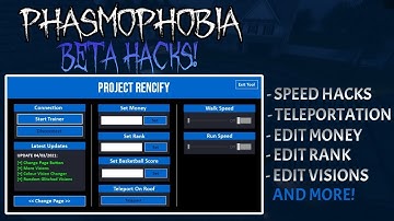 *NEW* Phasmophobia Trainer +35 Cheats (Reveal Ghost Type, Ghost Location, Force Hunt, & More)