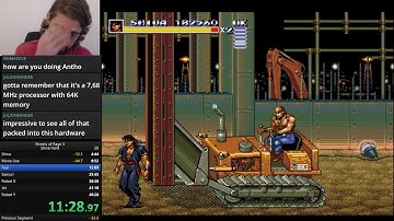 Shiva Streets of Rage 3 speedrun on Hard [PB] via Game Genie Sega Genesis