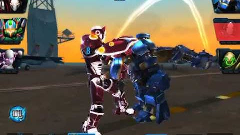 [URF] Ultimate robot fighting battle #20 dead eyes thrashing