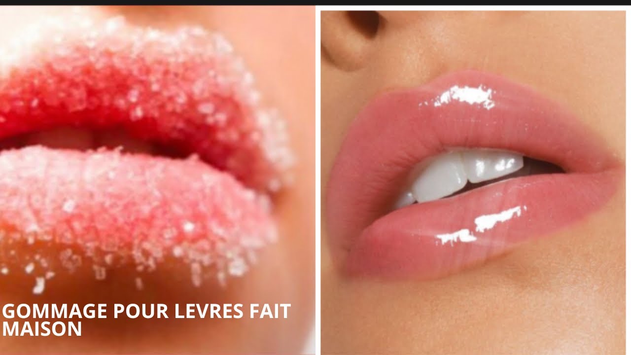 Le secret de belles lèvres | Gommage pour lèvres à faire chez toi