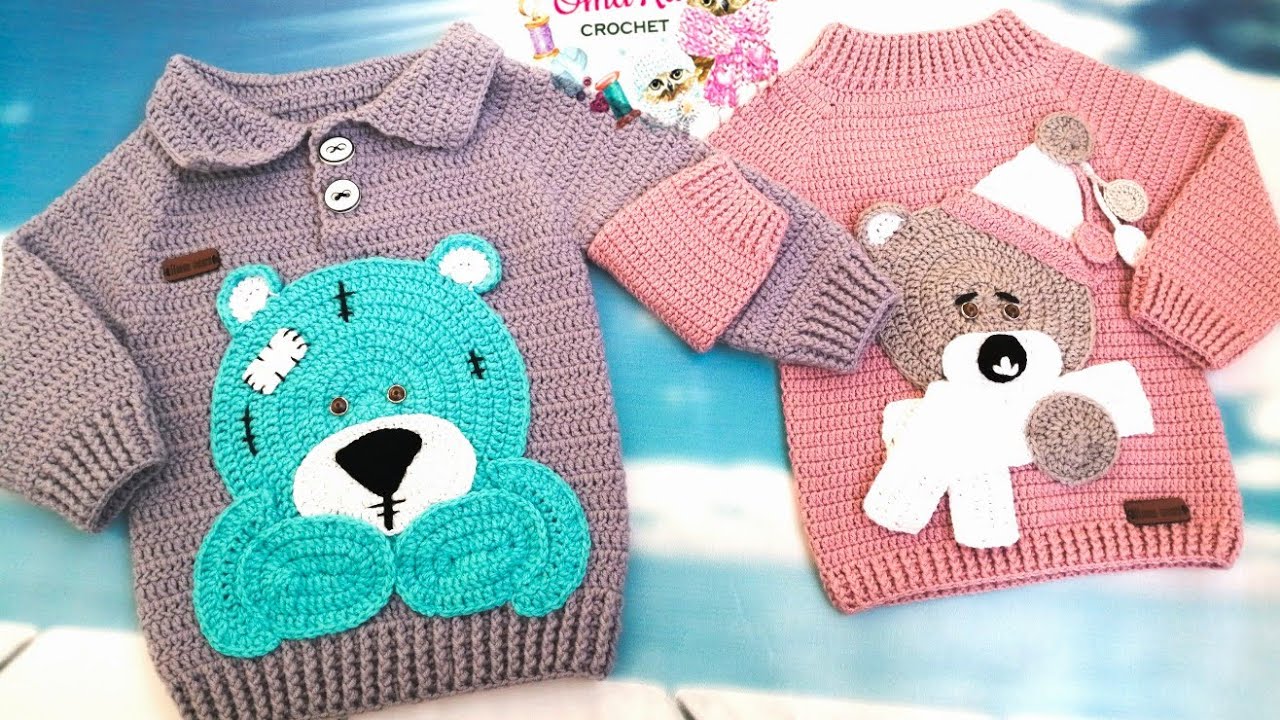 كروشيه بلوفر الدبدوب.الجزء الاول.شرح مفصل للصدر المستطيل وطريقة اخد المقاس.