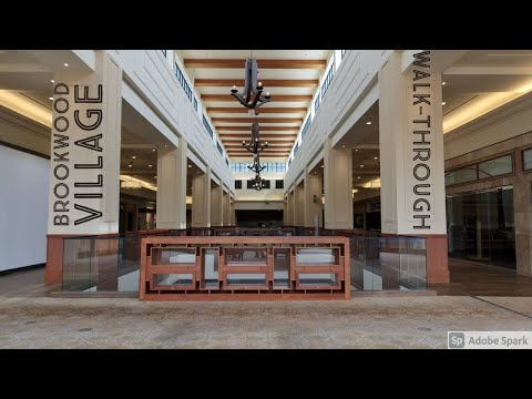 Brookwood Village - The nicest Dead-Mall walk-through - Alabama Mall