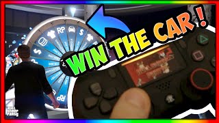 Joystick Cam : How To Win The NEW Lucky Wheel Podium Car First Time EVERY TIME in GTA 5 ONLINE