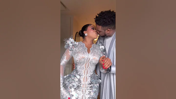 Nigerian fashion designer Veekee James and her husband representing gorgeously Chibido2024.