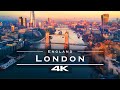 London, England 🇬🇧 - by drone [4K]