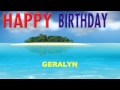 Geralyn   card tarjeta  happy birt.ay