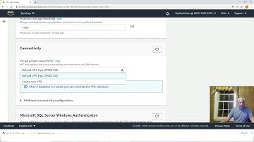 0013 - Creating an AWS RDS SQL Server