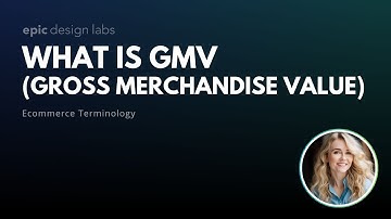 What is GMV in Ecommerce