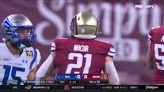 Kai Nacua UFL Week 1 Highlights | Michigan Panthers (2024)