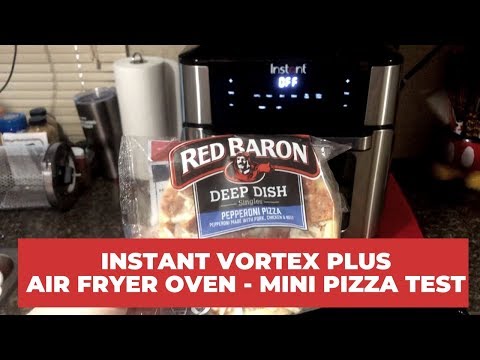 instant-vortex-plus-air-fryer-oven-test---mini-pizza