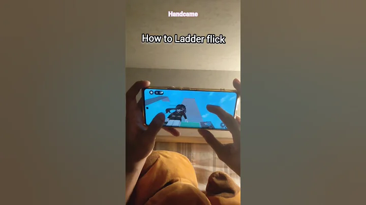 Ladder Flick (handcam) #roblox