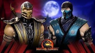 Mortal Kombat 9 - Scorpion and Sub Zero Tag Ladder on Expert Difficulty