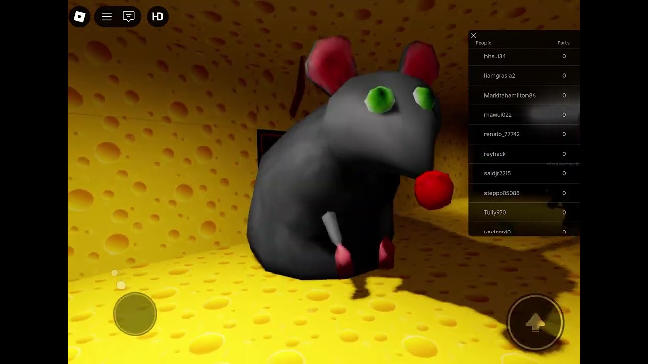 Jackrat plays Cheese escape but he is the Rat