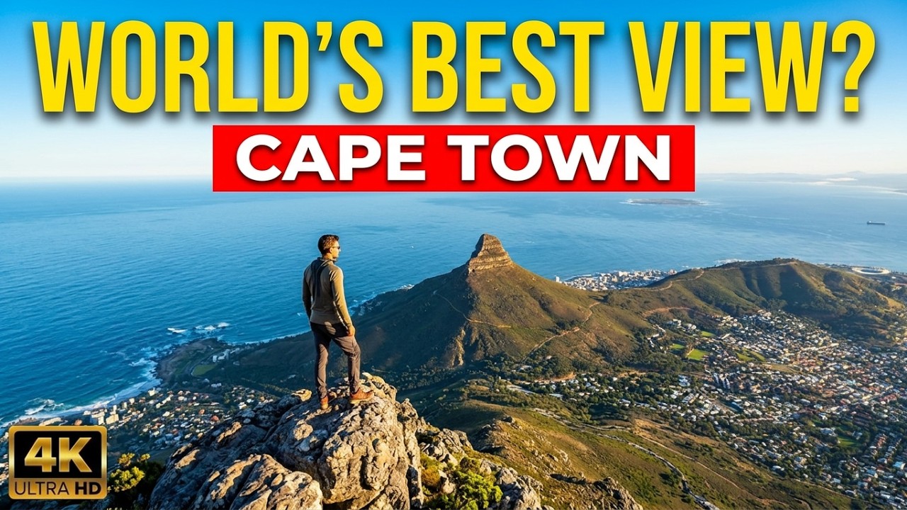 Is This the World's Best View? Table Mountain, Cape Town 🇿🇦 - YouTube