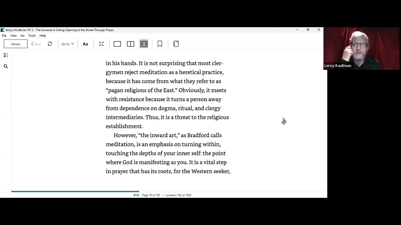 The Universe is calling by Eric Butterworth Day 9 Reading and Discussion
