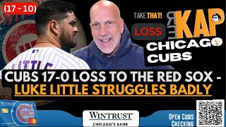 REKAP ⚾️ Cubs 17-0 Loss to the Red Sox - Luke Little struggles badly Resimi