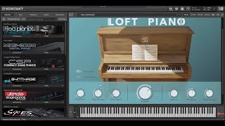 Echo Sound Works  Loft Piano (KONTAKT) Demo sounds