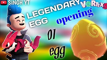 OPENING LEGENDARY EGG TO GET LEGENDARY ITEM |EGG IN VORTEX #vortex9 #gamer #gameplay #pets #egg
