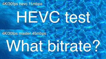 FCPX / Compressor HEVC EXPORT TEST what bitrate is the best? PART2