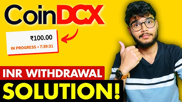 CoinDCX INR Withdrawal Problem SOLUTION | CoinDCX INR Withdrawal | CoinDCX Withdrawal