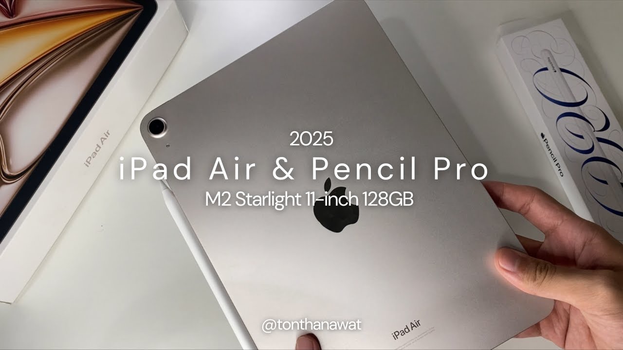 【美品】iPad Air M2 セルラー Apple Pencil + おまけ iPad Air M2 Unboxing & Setup (with Apple Pencil Pro) - YouTube