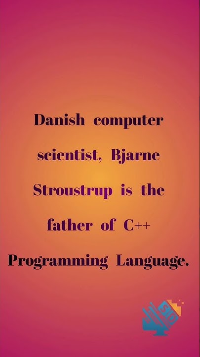 Who is the father / inventor of C++ Programming / C++ Language ? - YouTube