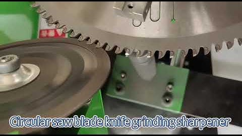 High precision circular saw blade sharpening machine / gear grinding machine