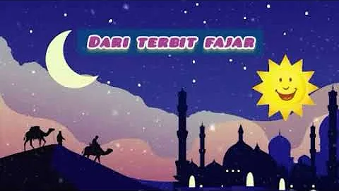 Video Pembelajaran "Indahnya Puasa di Bulan Ramadhan"