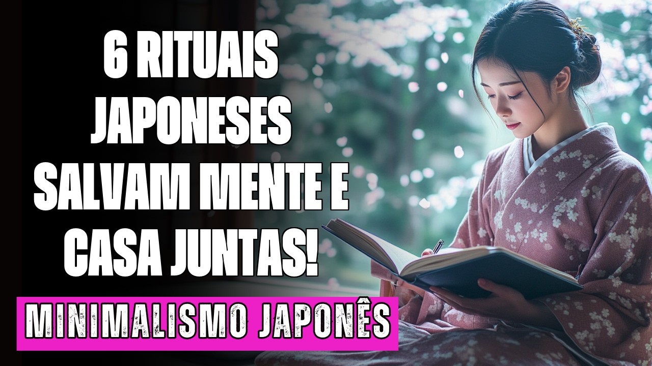 6 RITUAIS JAPONESES QUE SALVARAM MINHA CASA E MENTE - MINIMALISMO JAPÕES