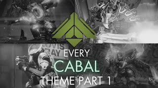 Destiny 2: Every Cabal Theme (Part 1) - Destiny OST