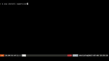 Python - Install Supervisor Without Root Privilege