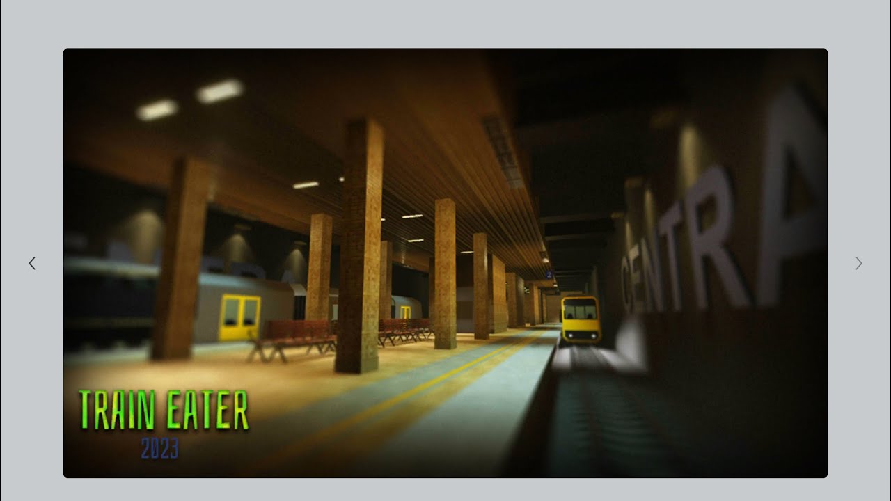 Train eater in Roblox