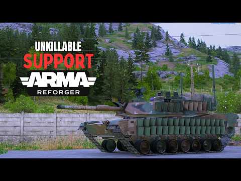 UNKILLABLE SUPPORT TANK holds the frontline | Arma Reforger