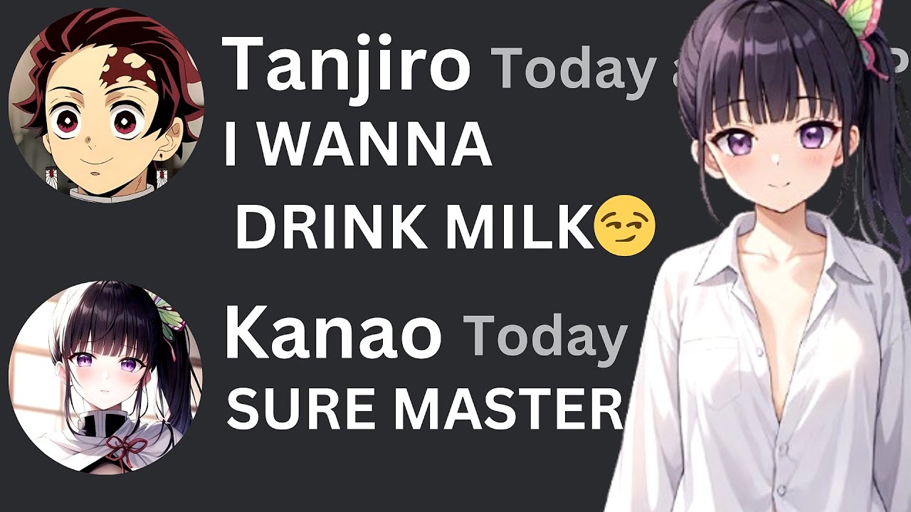 If Kanao become Tanjiro's slave for 24 hours....