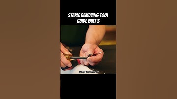 Staple removing tool guide part 3 #tools #upholstery #woodworking