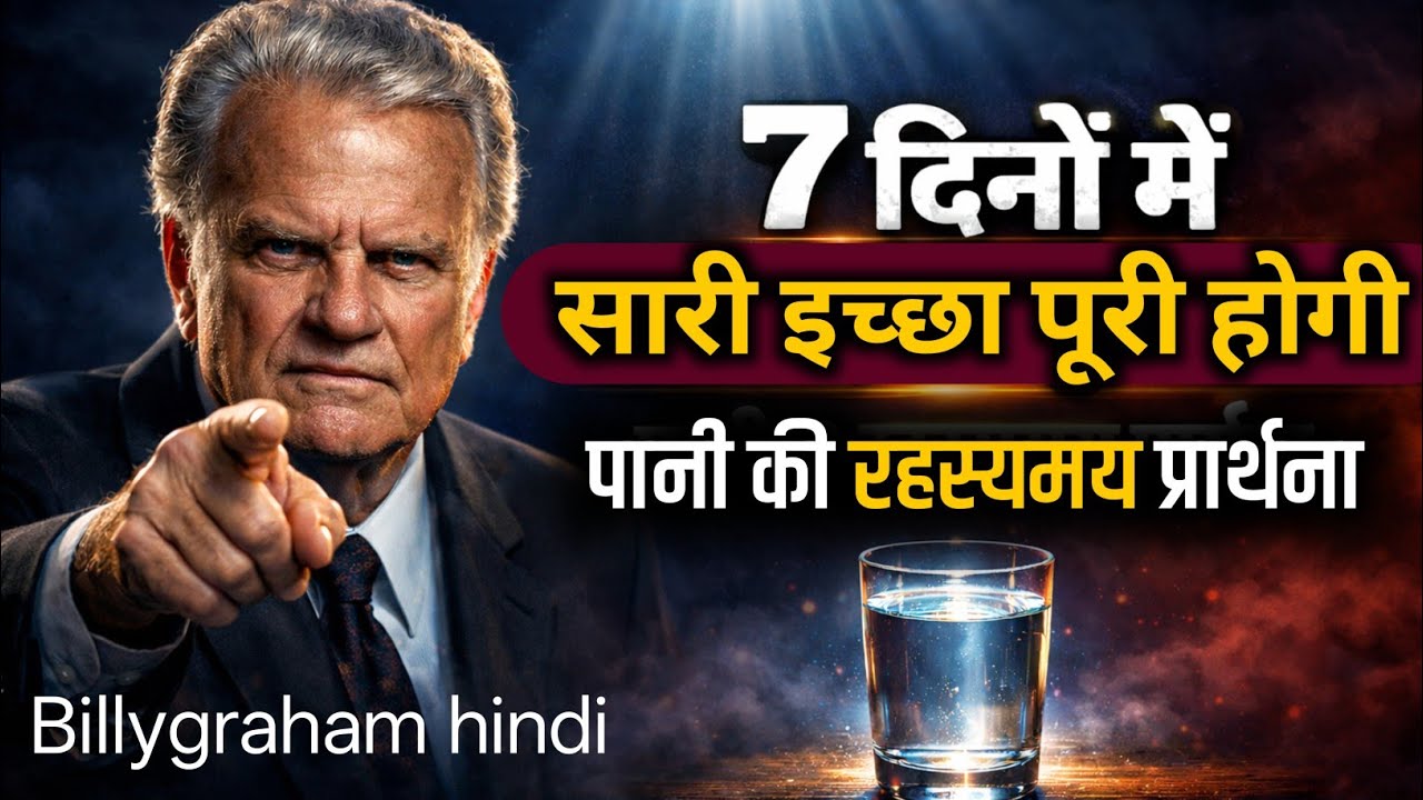 पानी की शक्तिशाली प्रार्थना |बाइबल के अनुसार 7 दिन में इच्छा पूरी | Water prayer in Jesus Name