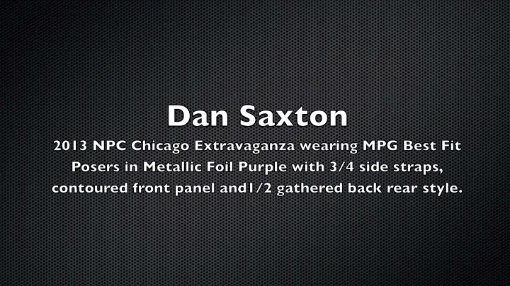 Dan Saxton - 2013 NPC Chicago Extravaganza - HW Pr...
