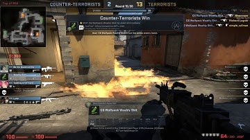 NEGEV ACE!!    #CSGO Highlights