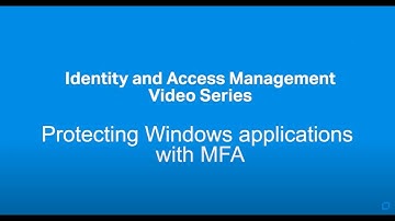 Protecting Windows Desktop with Multi-Factor Authentication