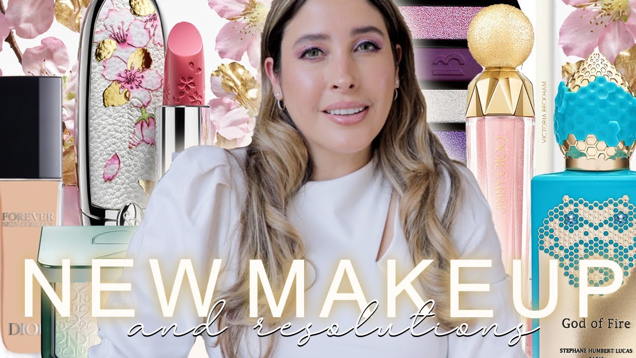 NEW LUXURY MAKEUP OF 2023 : THE LATEST RELEASES GUERLAIN, DIOR, JIMMY CHOO  PLUS MY RESOLUTIONS! 