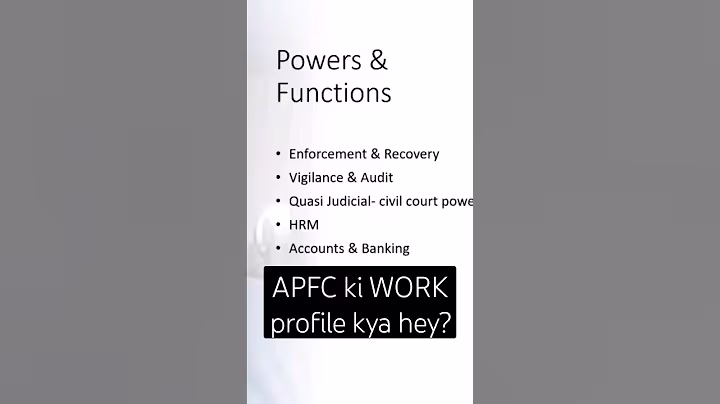 UPSC EPFO APFC Officer ki WORK profile, Powers & Functions #upsc #upscmotivation by AIR 63 Anshumaan