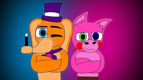 Orville and Pigpatch Voices Animation •Fnaf UCN•