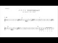 【ピアノ演奏付】暗殺教室 OP "バイバイ YESTERDAY"【メロディー譜】