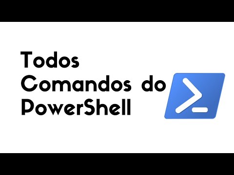 Como obter Todos os comandos do Windows PowerShell em um arquivo