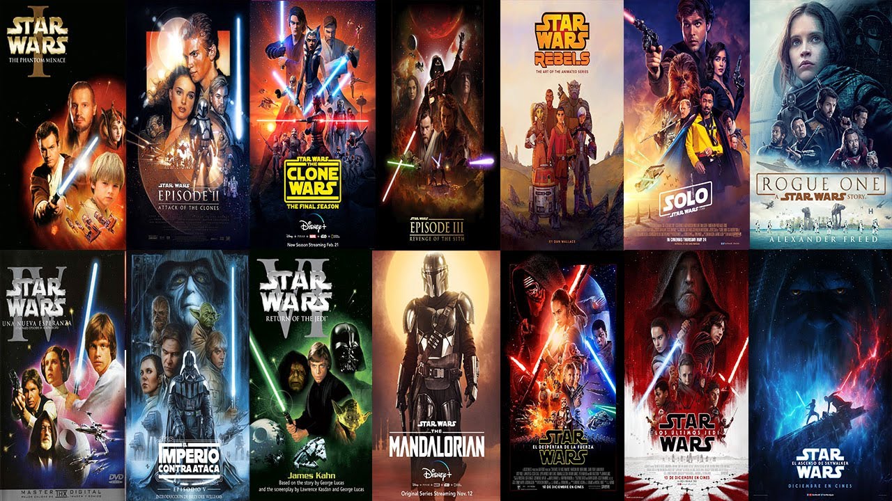 El Orden Cronológico Para Ver Toda La Franquicia De Star Wars Az Tops